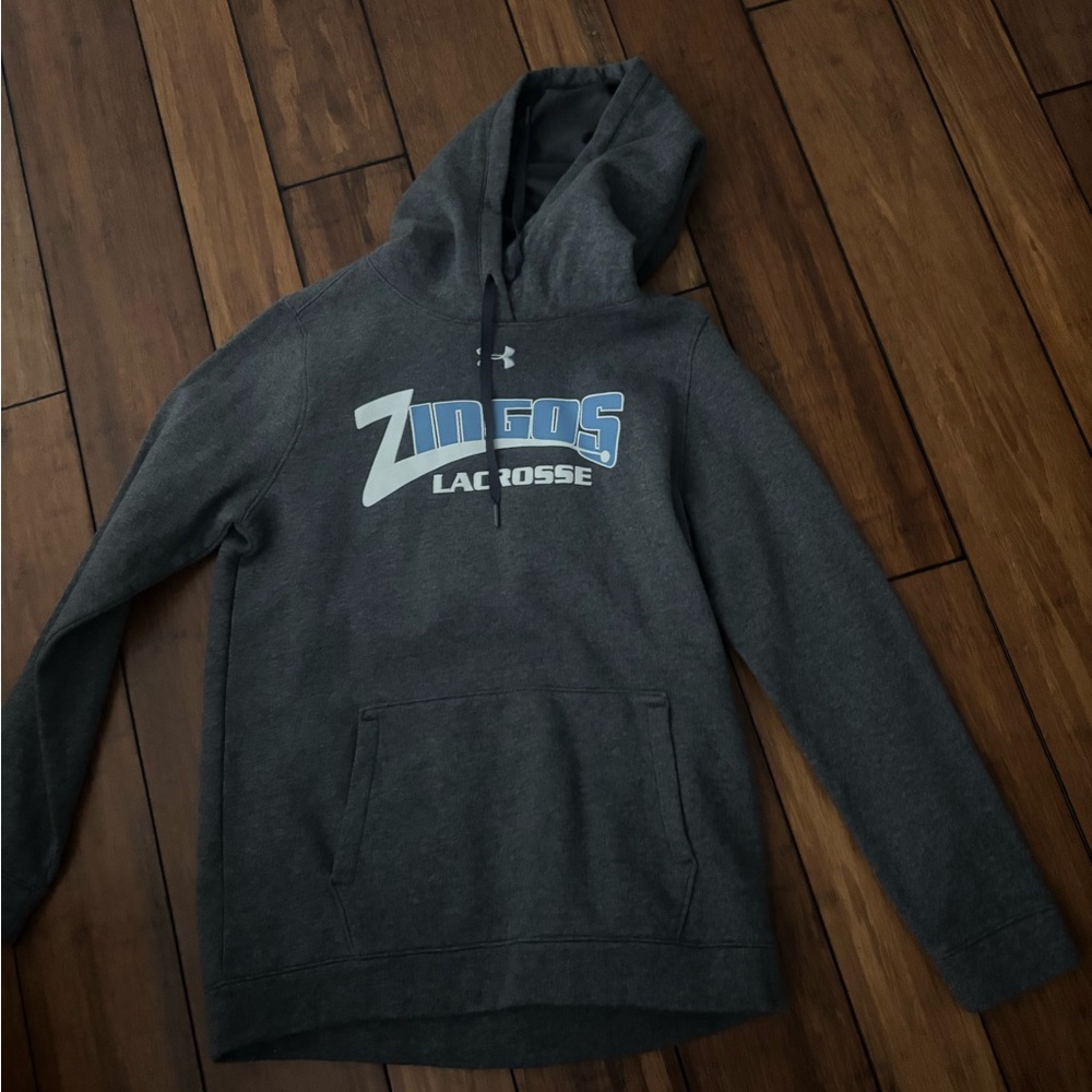 Under Armour Dark Gray Lacrosse Hoodie